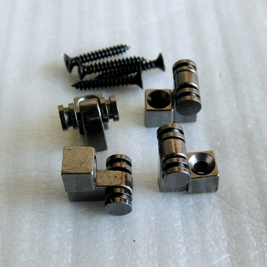 Donlis Гитары частей 2 шт./упак. черный цвет струнный фиксатор роликовая нить дерево