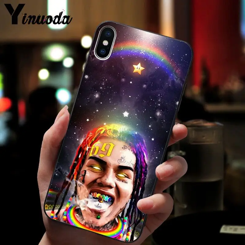 11pro MAX хип-хоп рэппер Tekashi 69 6ix9ine Новинка чехол для телефона Fundas iPhone 8 7 6 6S Plus X XS 5 5S SE XR