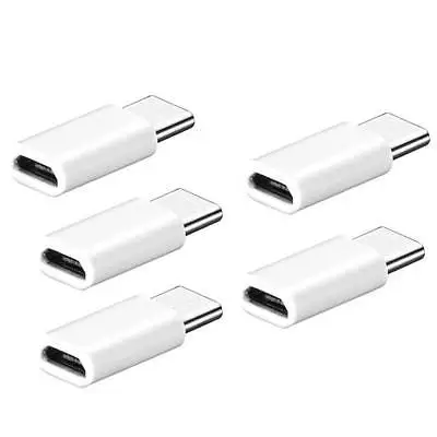 5 шт. в упаковке USB 3 1 Type C штекер к Micro гнездовой адаптер конвертер Разъем для Samsung S9