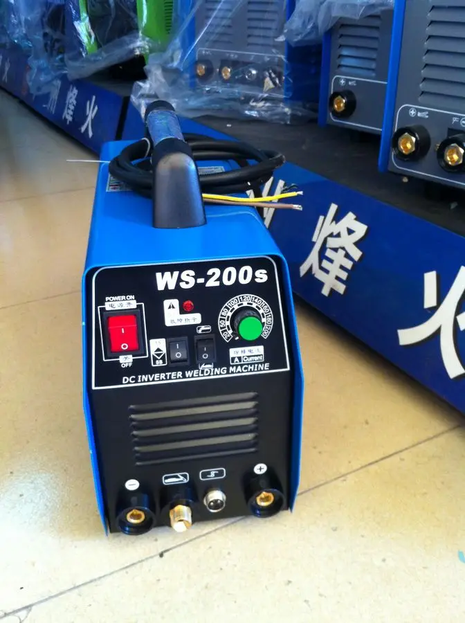 Золото пламя WS-200S / инвертор постоянного тока аргонодуговая сварочный аппарат
