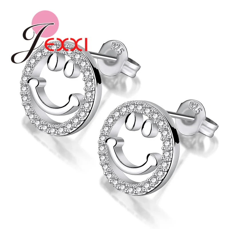 Изящные блестящие ювелирные изделия из стерлингового серебра 925 пробы