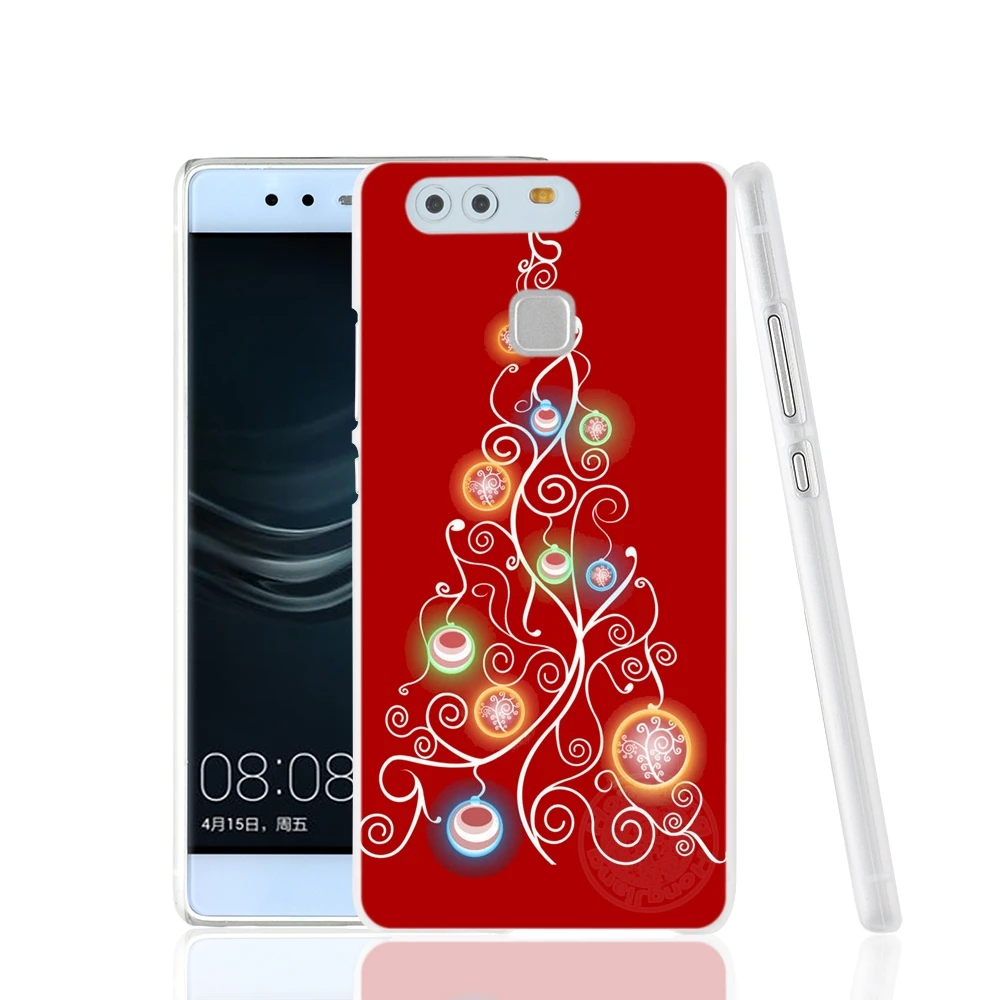 HAMEINUO Рождественская тема чехол для телефона huawei Ascend P7 P8 P9 P10 lite plus G8 G7 honor 5C 2017 Mate 8 |