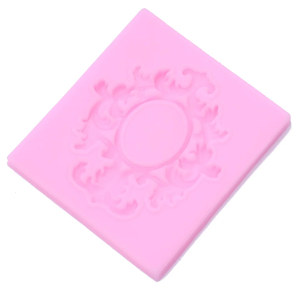 Limitools 1 шт. зеркальная рамка силиконовая форма для вырезания рельефная 3D