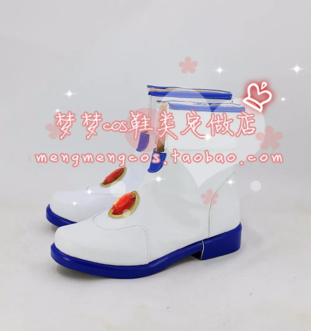 Magical Girl Lyrical Nanoha Takamachi Обувь для костюмированной вечеринки Ботинки на заказ 3514 |