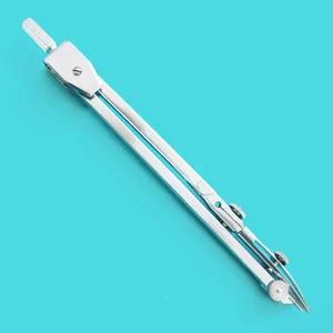 Набор компасов для математического геометрического рисования, со штифтом и свинцовым аксессуаром, свинцовые наполнители, коробка для хранения для студентов, учителей, архитекторов