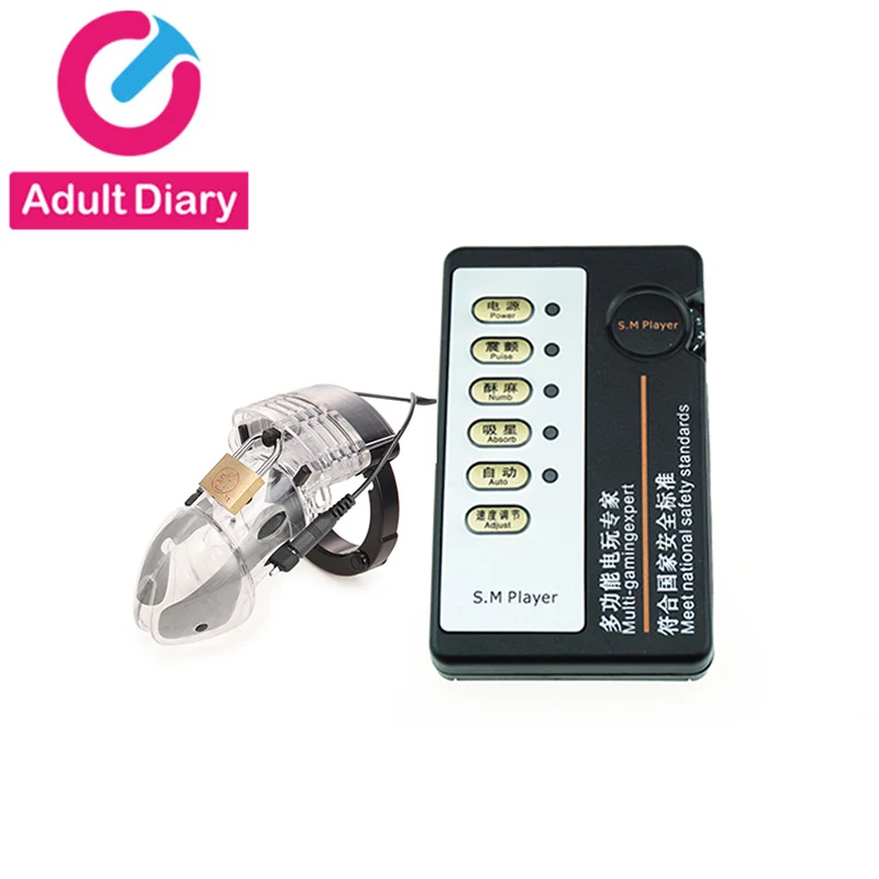 Взрослый дневник электрошоковая клетка верности рукав для пениса мужские секс