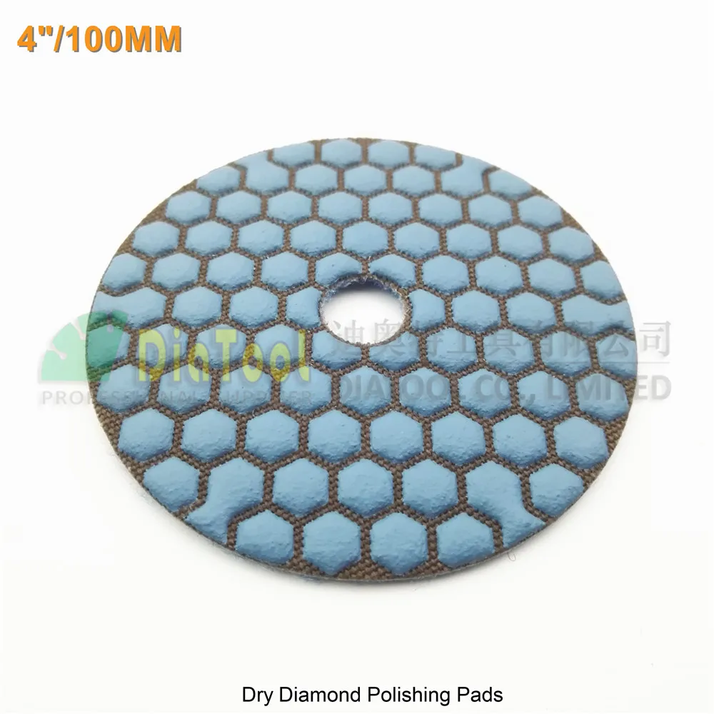 Diatool 6 шт. диаметр 4 inch смолы облигаций алмазные гибкие полировки Грит#50 100 мм Сухой камень Наждачные круги гранит Мрамор Керамика