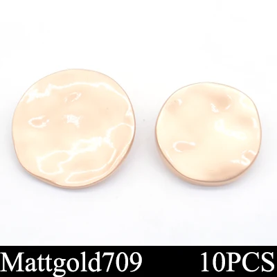 Matt gold 709 10 шт./лот, модные, 25 мм, 22 мм, декоративные пуговицы, высокое качество, необычные, самолет, золотые пуговицы для рубашки, пальто, Швейные аксессуары, сделай сам - Цвет: Matt gold 709