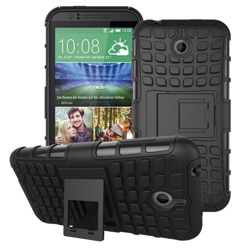 2 в 1 защитный чехол с рисунком шины для HTC Desire 510 526G + 610 620 функцией подставки 826 818