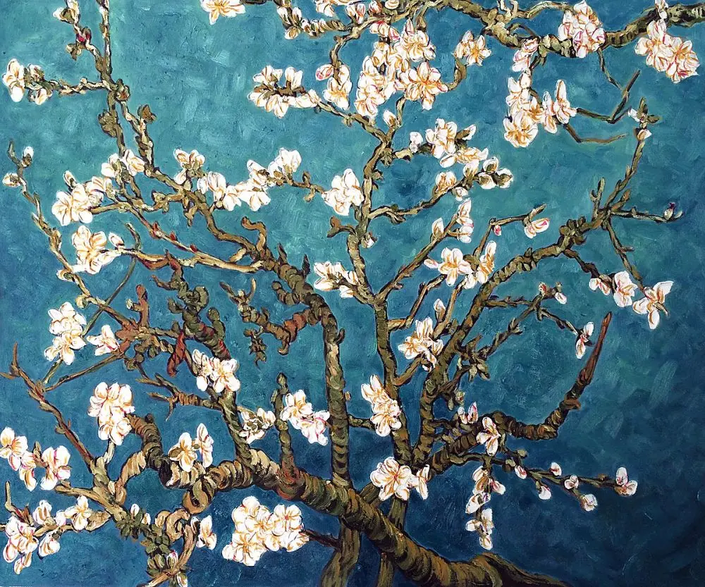 Vincent Van Gogh ручная роспись маслом холст Репродукция художественные ветви с цветком