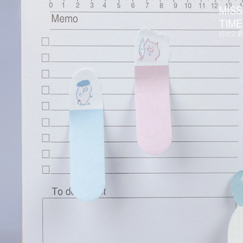 30 шт./партия Kawaii Pig Wish Series memo pad украшение блокнот самоклеющиеся N Times Липкие заметки школьные канцелярские товары