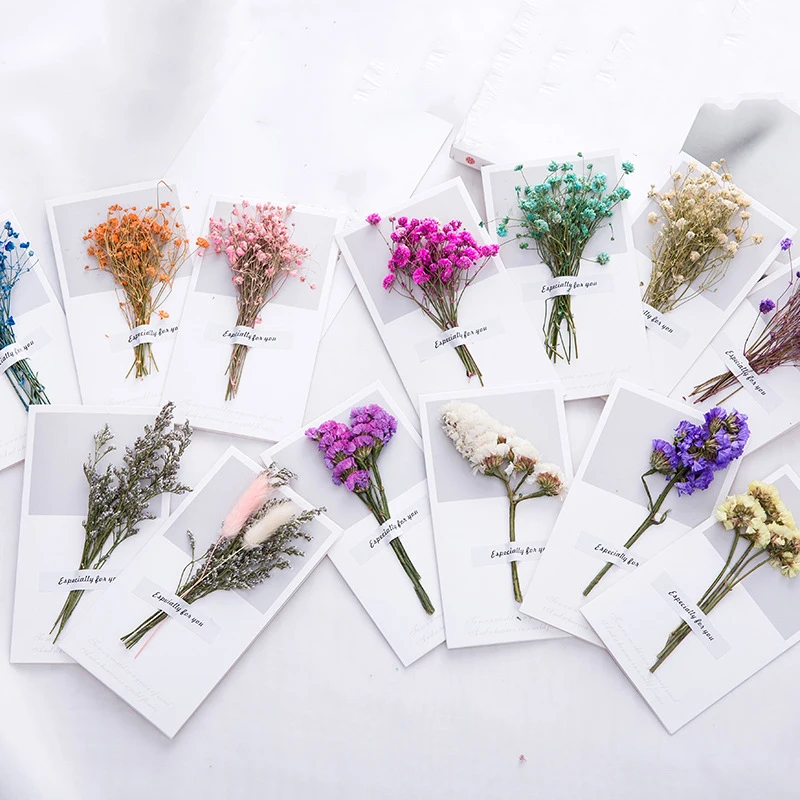 Gypsophila Цветочные поздравительные открытки на день рождения свадебные