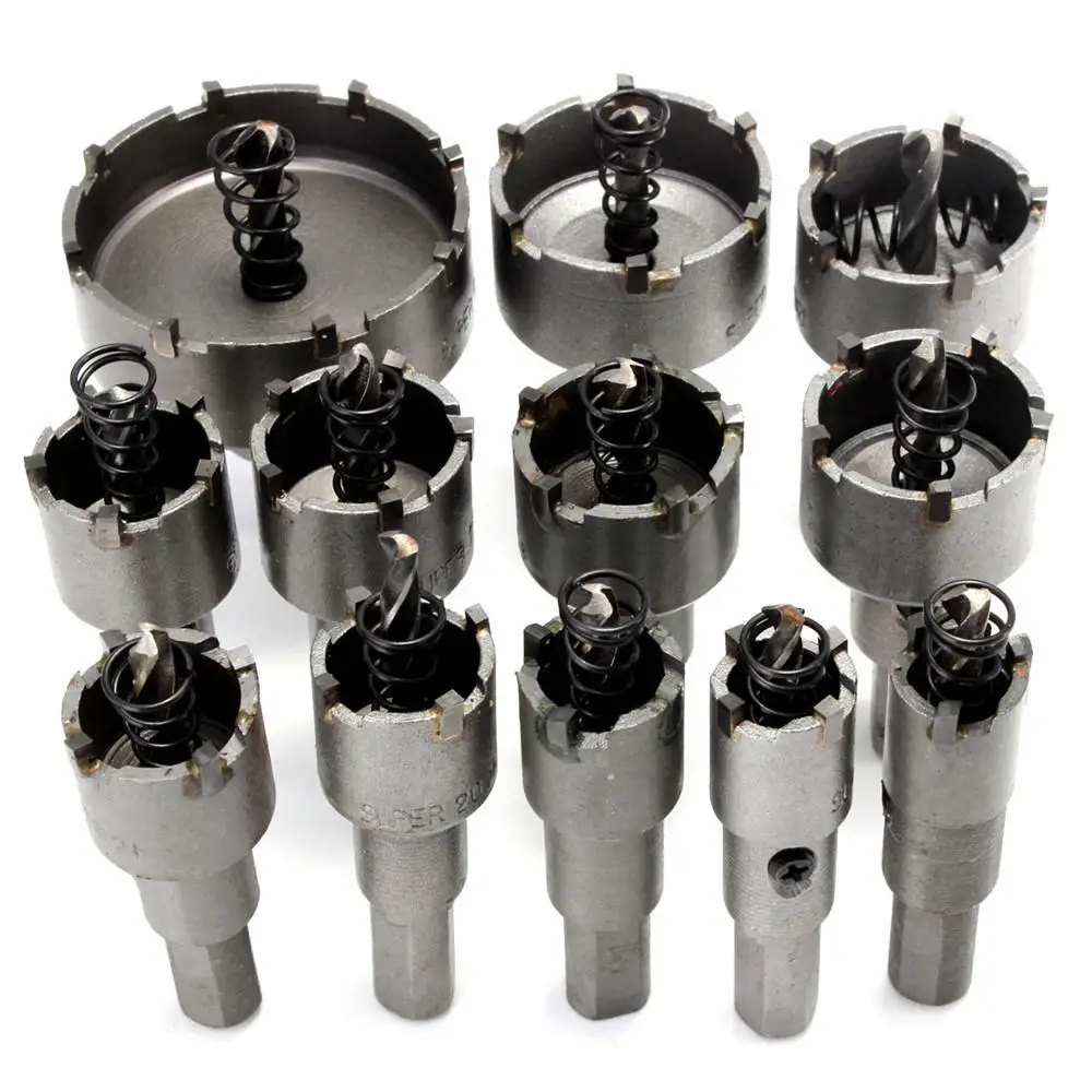 12pcs 15mm-50mm Hole Saw Cutter Kit Drill Bit Set | Инструменты