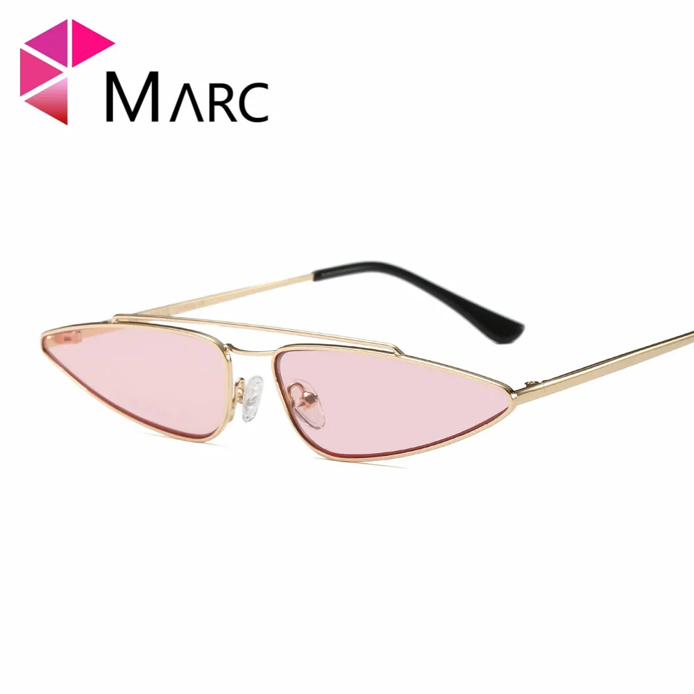 MARC UV400 2018 Новая Мужская и Женская Солнцезащитные очки модельер смолы черного