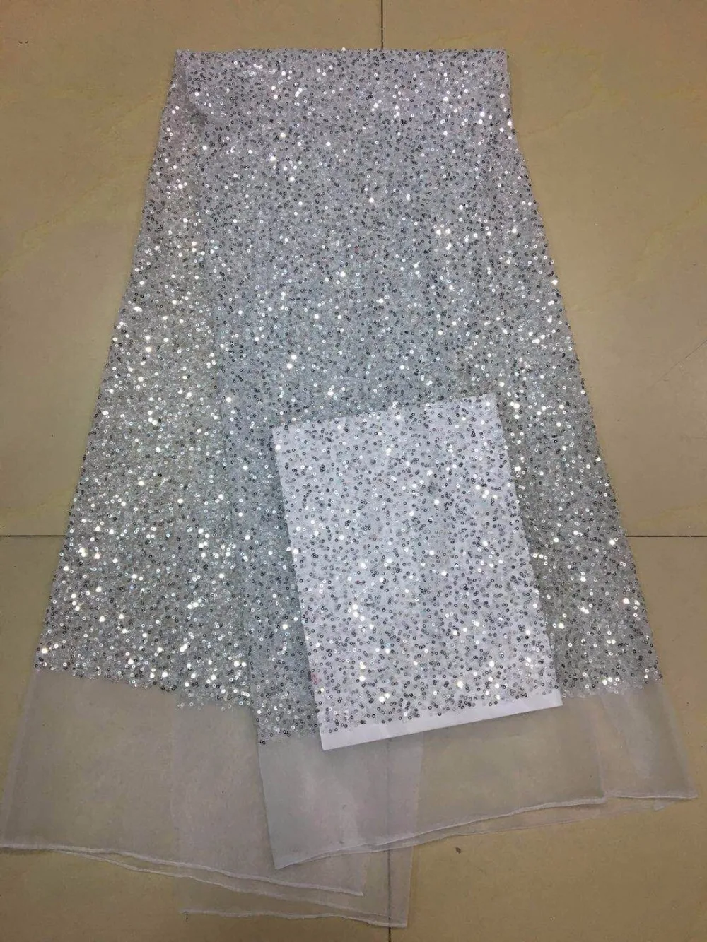 Graceful ZH-1116124 French tulle embroidery lace fabric African net for wedding dress | Дом и сад