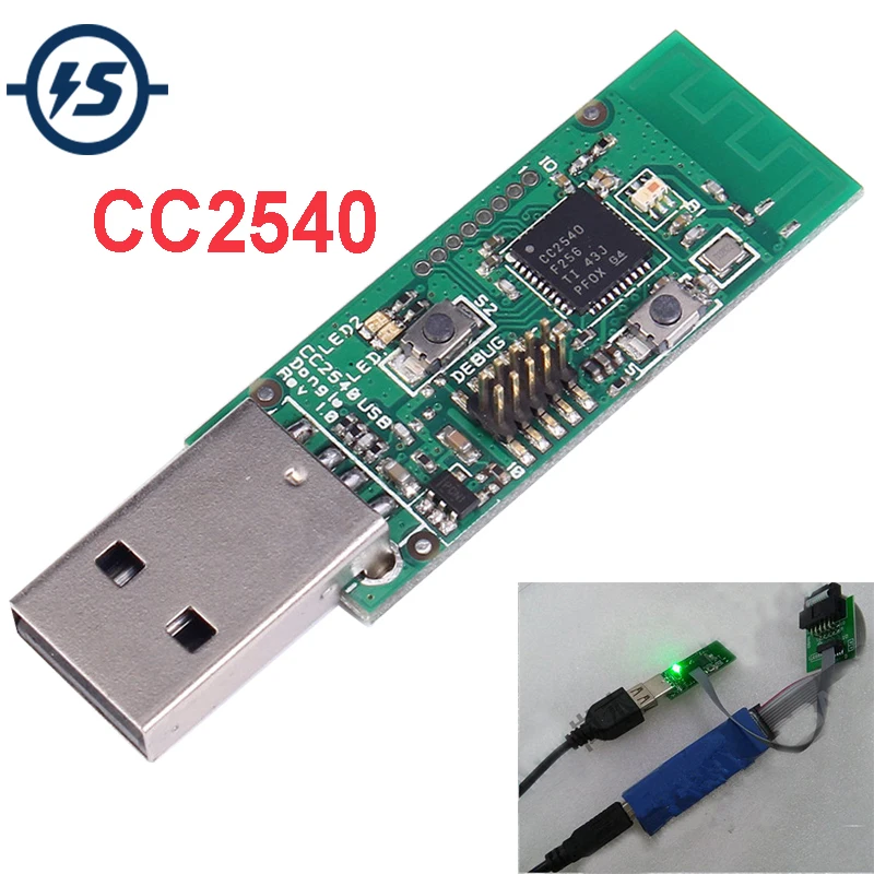 Плата Bluetooth Ble Sniffer 4 0 BLE CC2540 USB донгл протокол анализа BTool Packet отладочный контакт 1