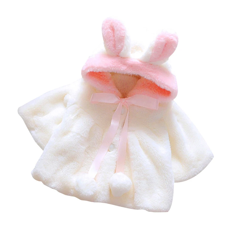 Теплое пальто для девочек Новая Детская куртка на весну-осень-зиму Милая верхняя