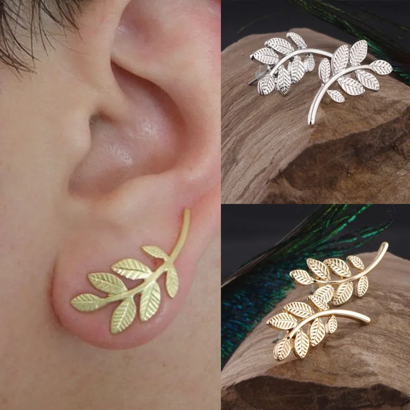 Горячая Распродажа 1 пара женские очаровательные золотистые/Серебристые