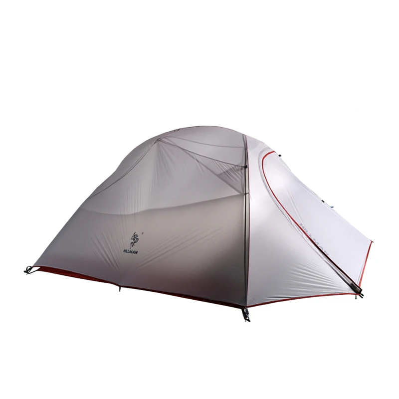 Kaufen Hillman Neue Ankunft Doppel Schicht Aluminium Pole 3 Person Verwenden Wasserdicht Winddicht Camping Zelt Mit Boden Matte