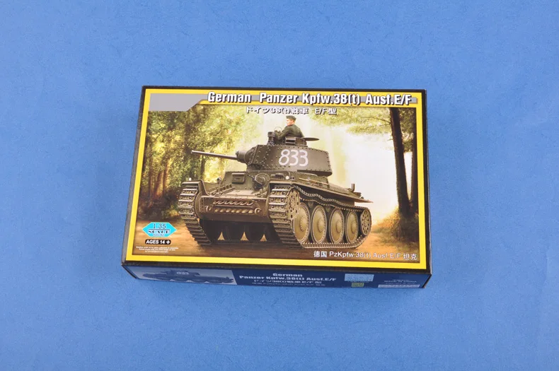 Труба 80136 1:35 PzKpfw.38 (T) Ausf. E/F танки в Германии модель сборки|trumpeter model|germany tankassembly tank |