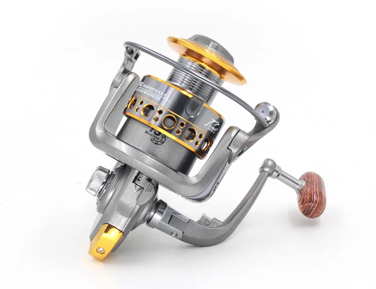 2000-6000 13 Bearings Spinning Fishing Wheel 5.2:1 Speed Ratio Sea Reel Lure Tackle Tools | Спорт и развлечения