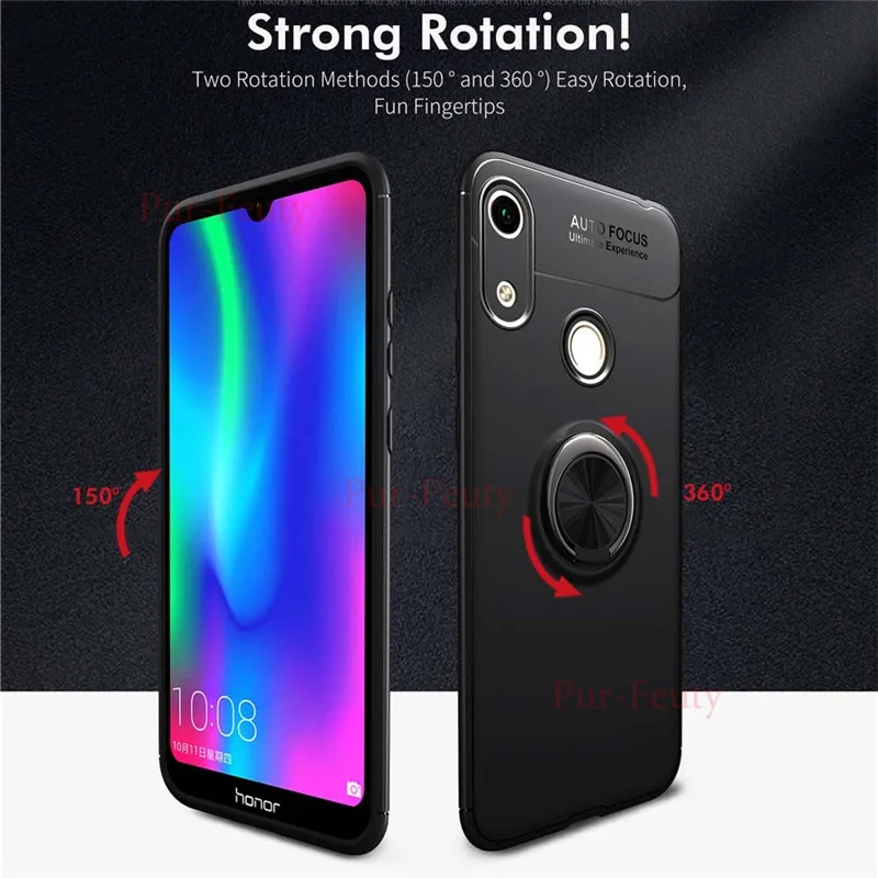 Чехлы для huawei Honor 8A JAT L29 LX3 LX1 сотовый телефон Модный мягкий силиконовый магнитное кольцо для Honor A8 JAT-L29 JAT-LX3 JAT-LX1