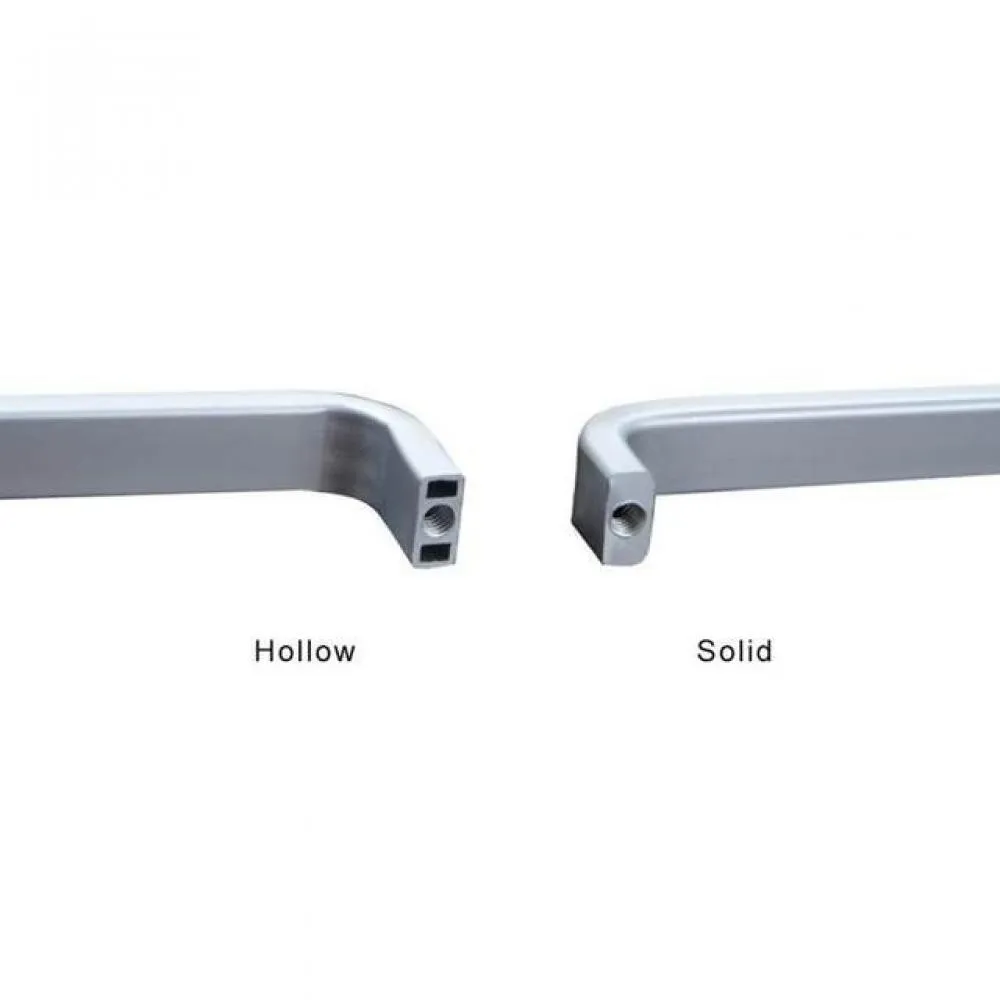 

Silvery Door Handle Aluminum Alloy Door Pull For Gate Kitchen Cabinet Closet