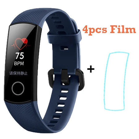 Package 5 huawei Honor Band 4, фитнес-трекер, 5 АТМ, водонепроницаемые Смарт-часы, Band 4, браслет, умные часы для iPhone 11, 7, 8 Plus - Цвет: Package 5