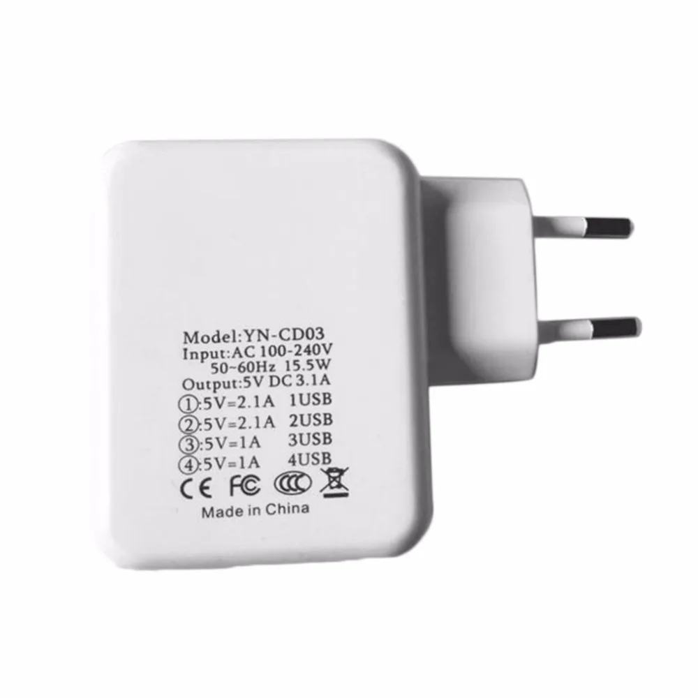 Новинка 2016 популярный usb хаб P 4 порта адаптер питания настенное домашнее дорожное