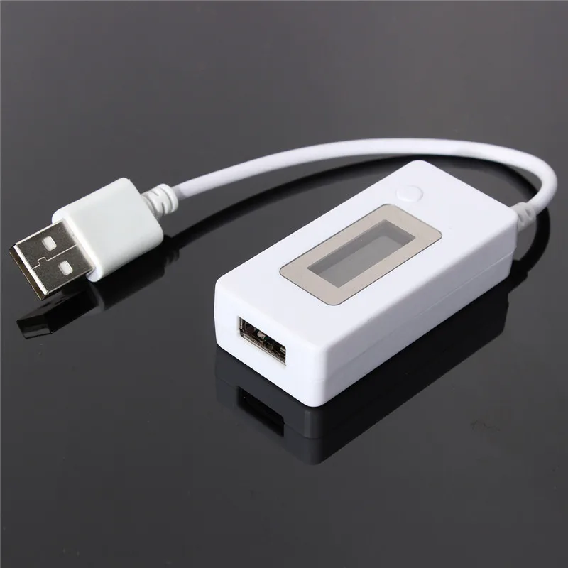 USB зарядное устройство тестер Измеритель для аккумулятора ЖК экран микро мини