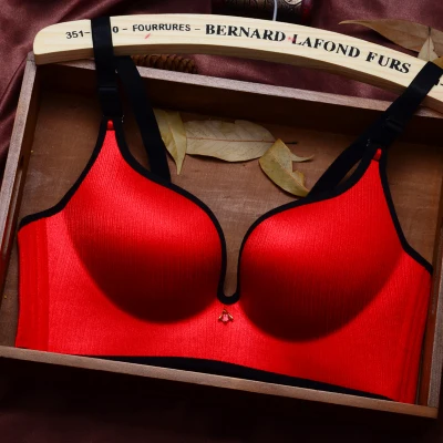 2016 женское осеннее тонкое бесшовное беспроводное нижнее белье с эффектом