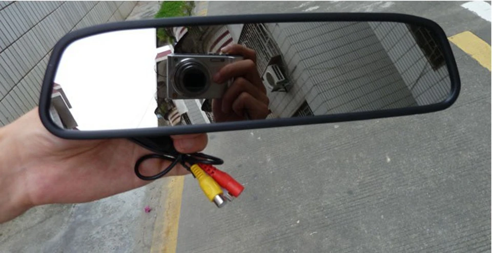 Автомобильный Стайлинг Автомобильное зеркало заднего вида 4 3 дюйма