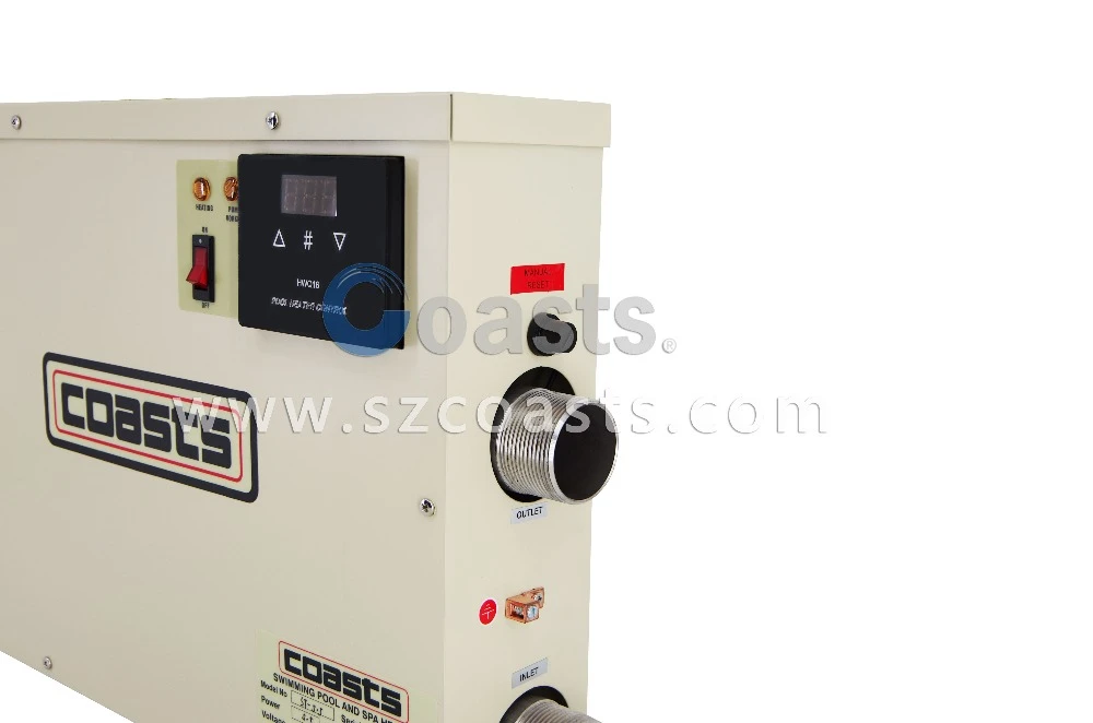 Лучшие продажи 11KW 220-240V 50-60Hz подогреватель бассейна спа нагреватель с CE