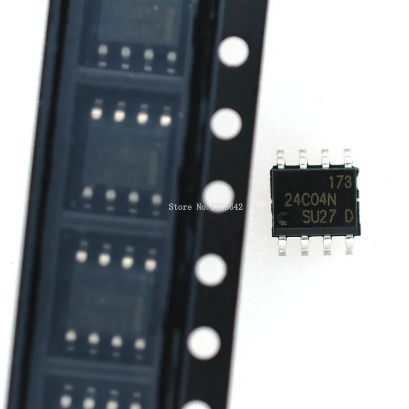 20 шт./лот AT24C04 24C04 24C04BN 24C04B SMD IC Chip SOP-8 новый | Электронные компоненты и