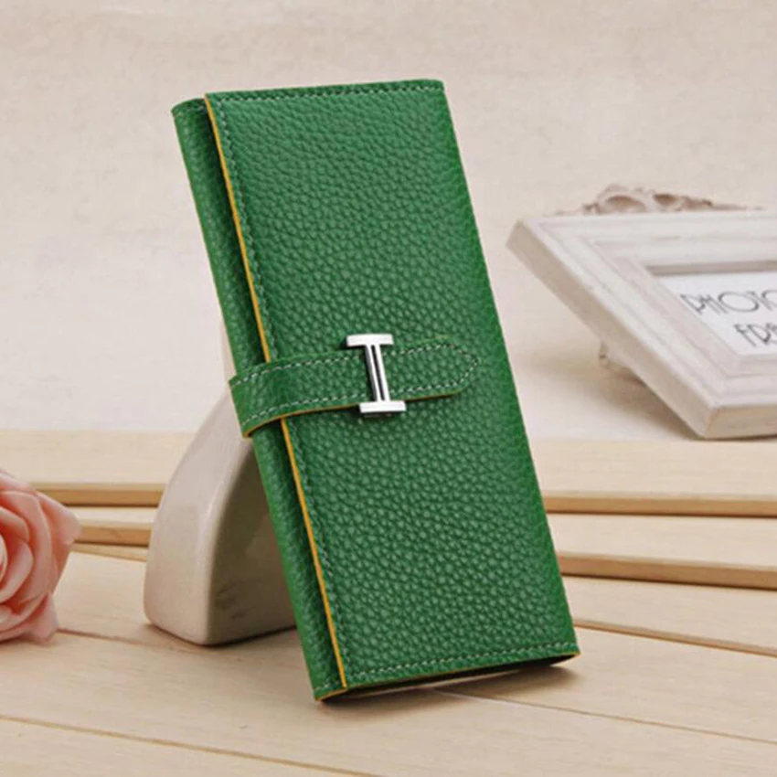

Wholesale Wallet Women PU Leather Purses Women Long Design Clutch 250PCS/lot