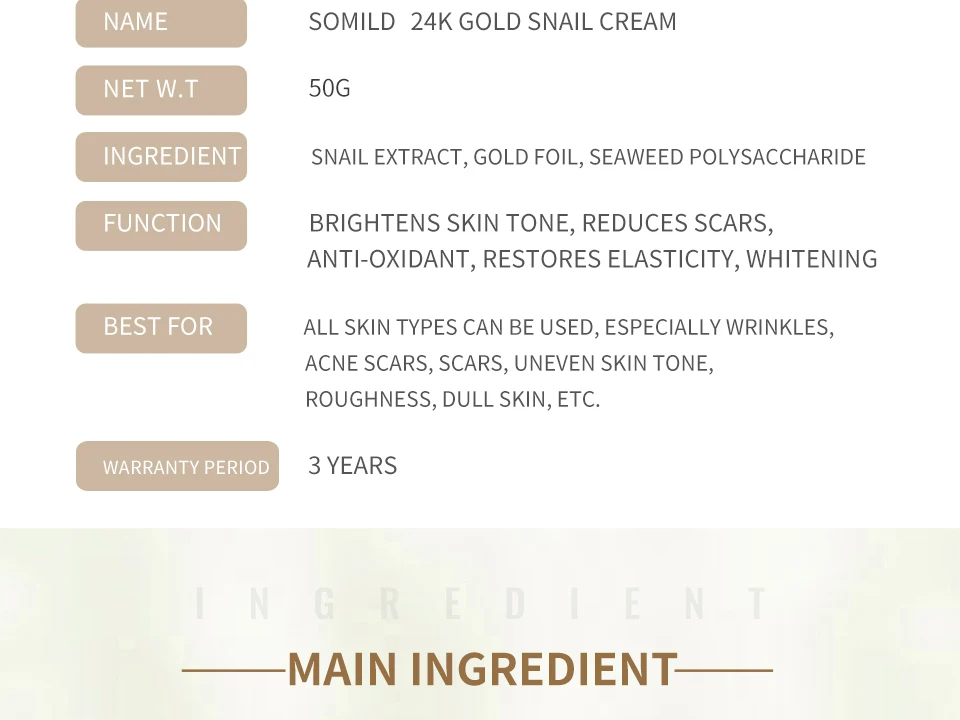 HEMEIEL крем с гиалуроновой кислотой 24k Gold Snail Essence крем для лица антивозрастной увлажняющий питательный коллаген пептид уход за кожей с сывороткой