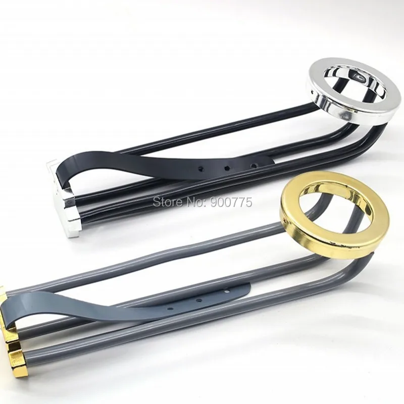 

DELUXE POOL & Snooker STANDARD Billiards Table Rail 6pcs/set billiard Table parts Silver/Gold (optional)
