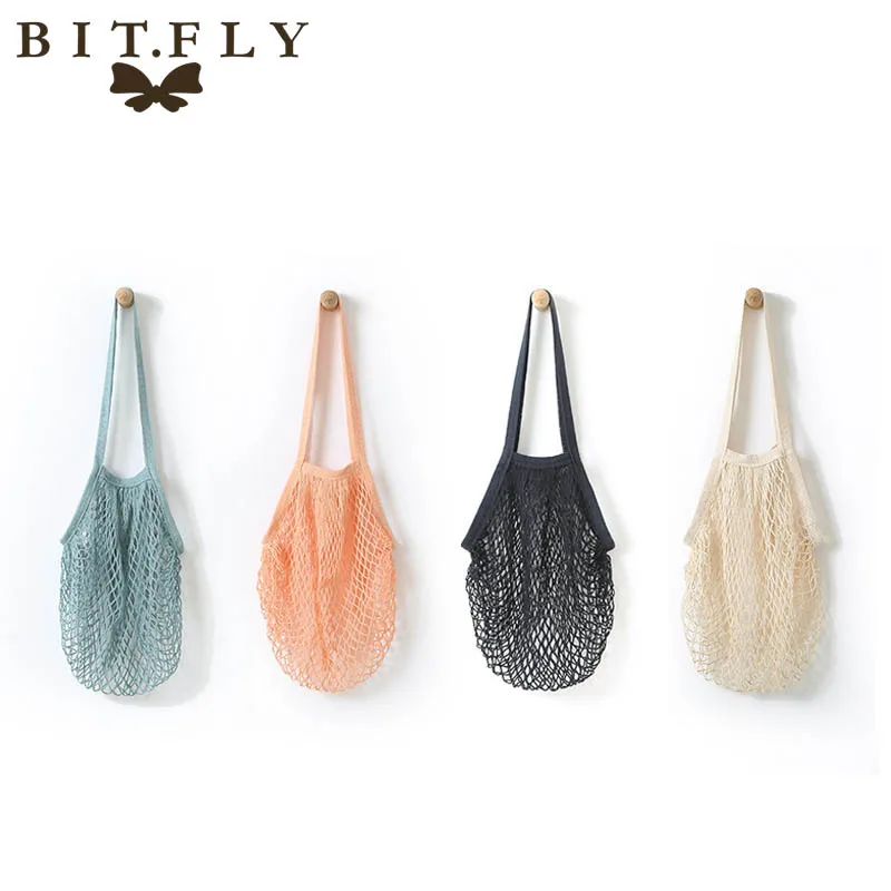 Модная Сетчатая Сумка для покупок фруктов овощей продуктов сумка тоут сетчатая