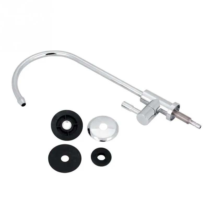 

Kitchen Faucet Tap 360 Degree Rotation Faucet Tap Reverse Osmosis RO Drinking Water Filter 1/4'' Zinc Alloy