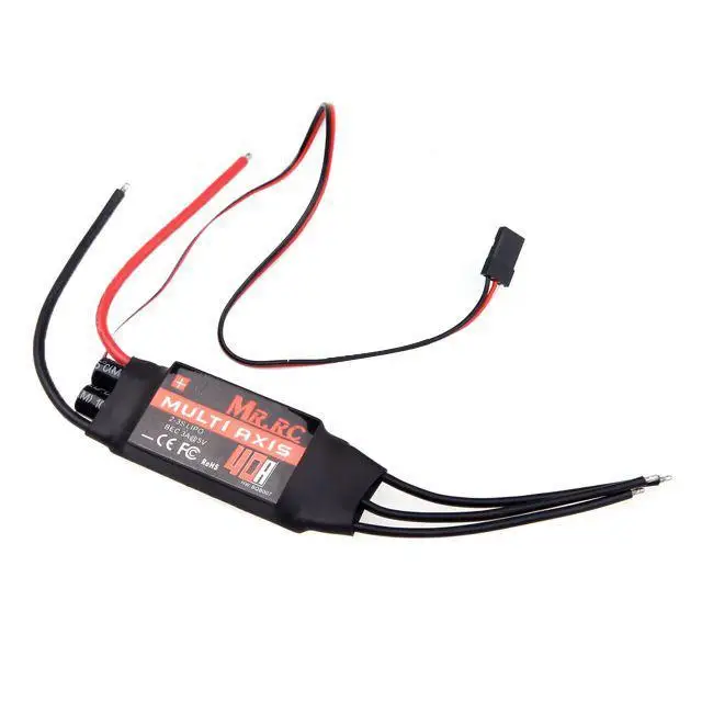 Бесщеточный Регулятор Скорости MR.RC 40A ESC для радиоуправляемого многовинтового