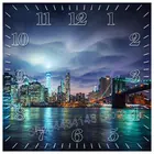 Алмазная 5d Вышивка ARTBACK, пейзаж, настенные часы, икона, алмазная живопись, вышивка крестиком, Алмазная мозаика, круглый узор из страз