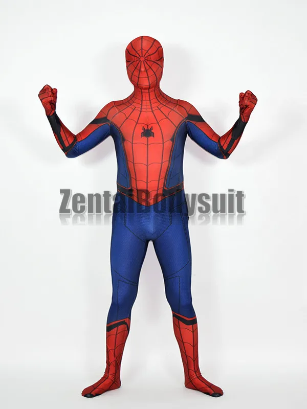 Костюм Человека паука костюм Капитана Америки спайдермена для косплея|spiderman cosplay