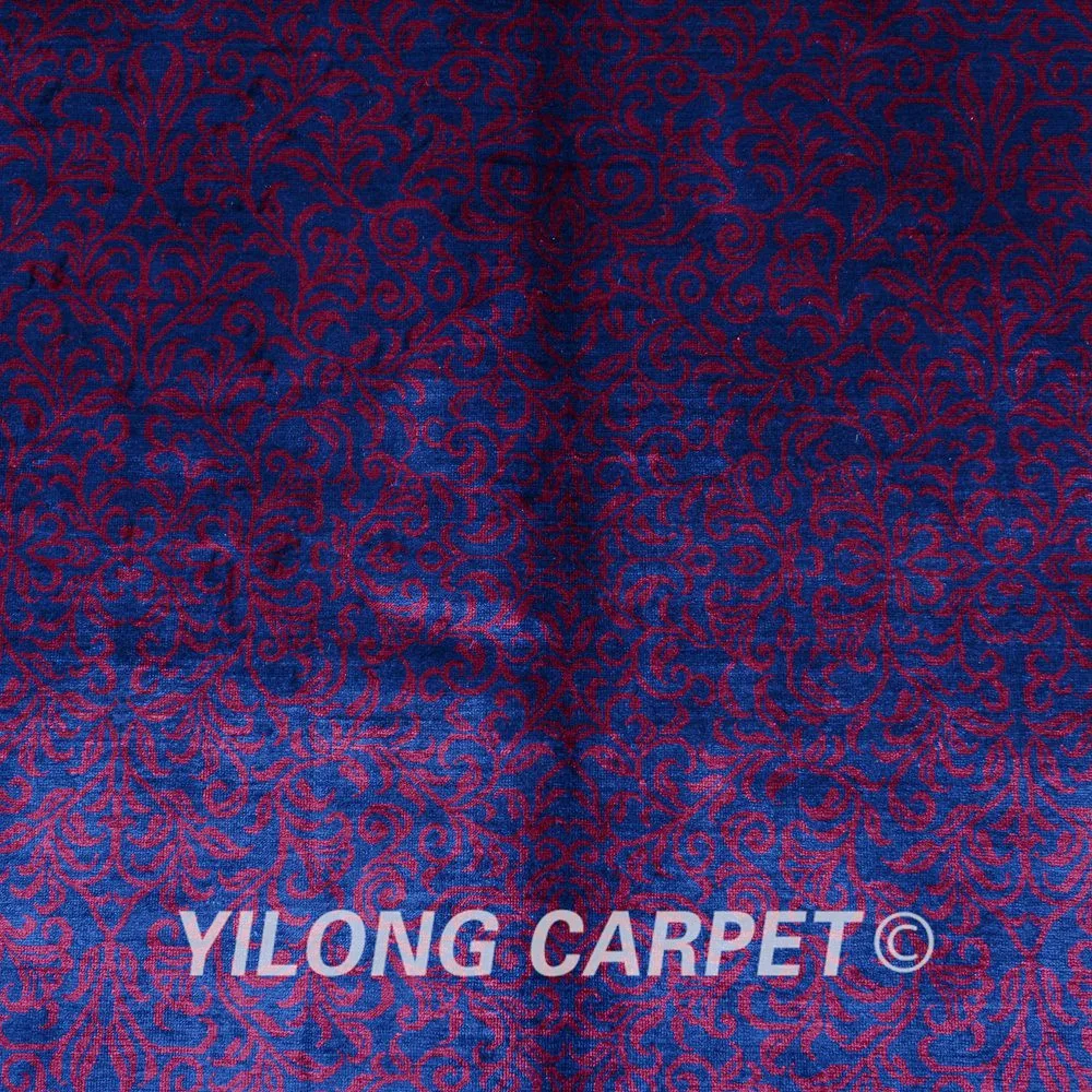 Шелковые турецкие ковры Yilong 5 'x 8' фиолетовый прямоугольный Восточный
