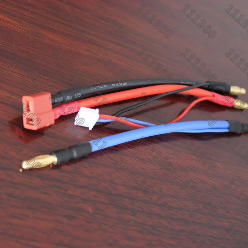 Saddle 4mm Bullet Banana - Deans Female T-Plug LiPo Battery Wire JST-XH Balance Cable | Parts &amp Accs