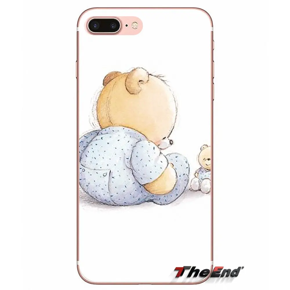 For Huawei G7 G8 P7 P8 P9 Lite Honor 4C 5X 5C 6X Mate 7 8 9 Y3 Y5 Y6 II 2 Pro 2017 Accessories Phone Covers Forever Friends Bear | Мобильные
