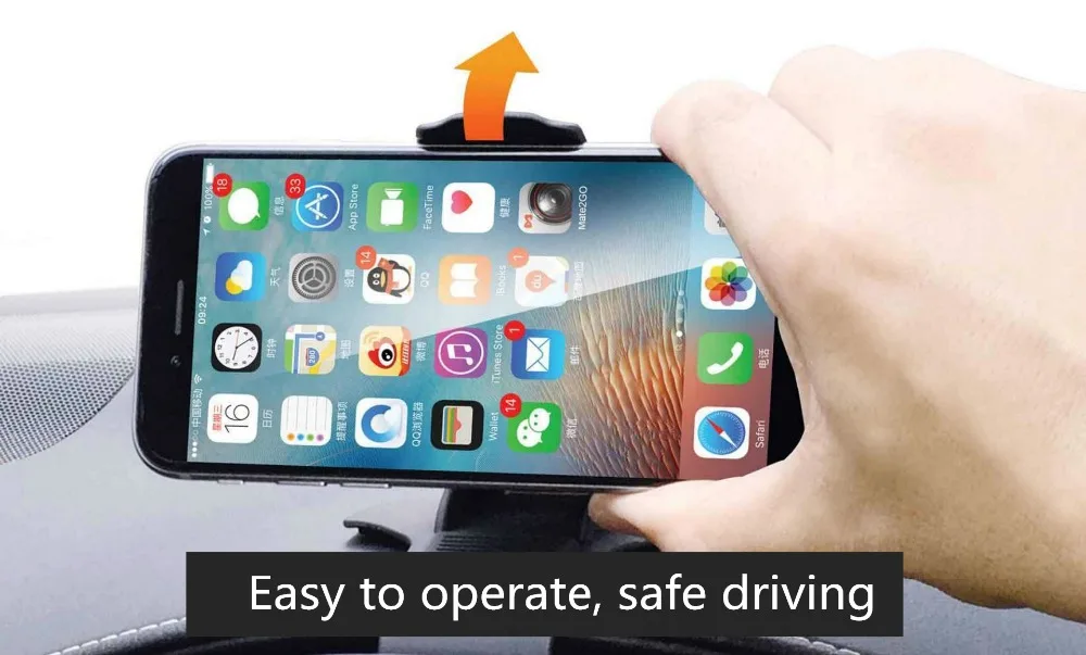 Моделирование HUD дизайн Универсальный Автомобильный держатель Стенд клип для