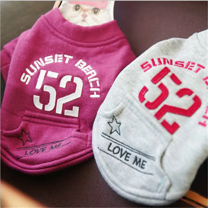 Warm Dog Clothes Winter Soft Cotton Sweater Clothing Puppy Coats For Small Dogs Chihuahua Christmas pet costume | Дом и сад
