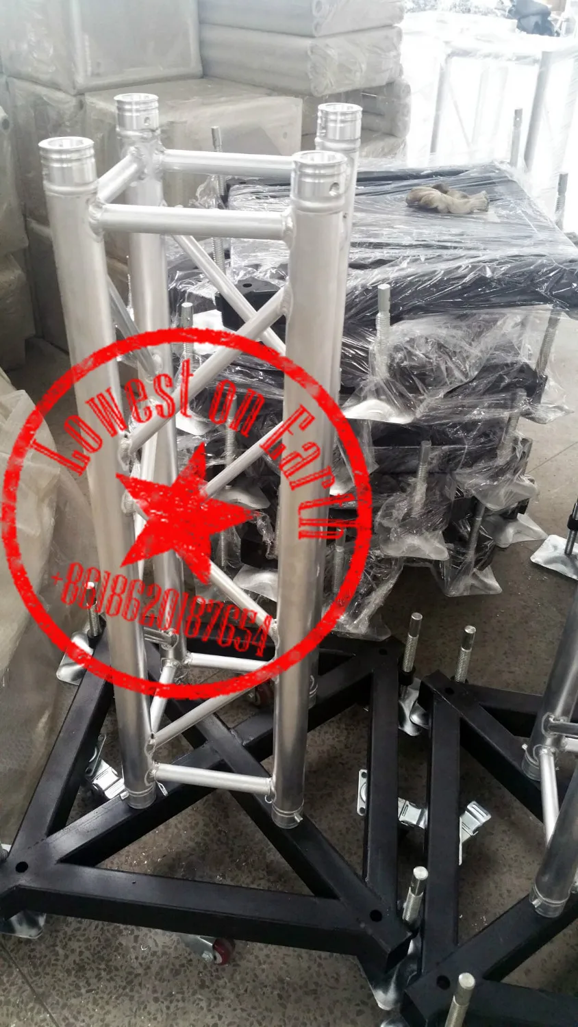 Железная основная пластина для алюминиевой фермы 290*290 или 390*390|plate base|plate ironplate