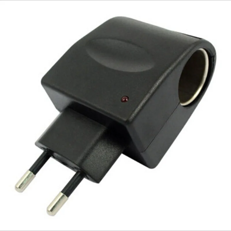 12 V Бытовая Автомобильное Зарядное устройство сигар прикуривателя 110 V-220 AC DC ЕС Plug