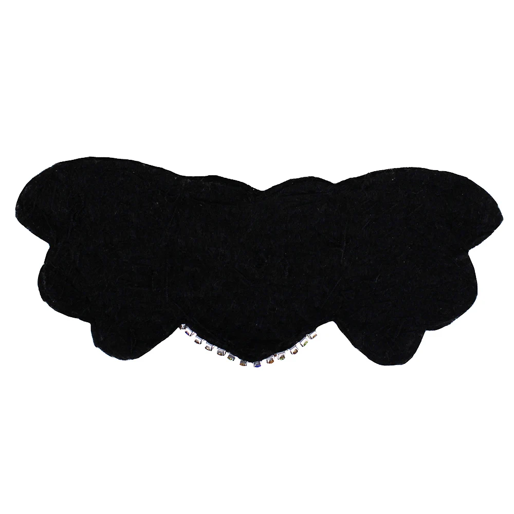 10 шт. вышитое бисером Хрустальное крыло сердце патчи жемчуг Алмазная Аппликация